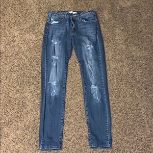 KanCan skinny ankle jeans